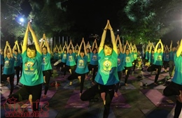 1.000 người tham gia đồng diễn nhân Ngày Quốc tế Yoga